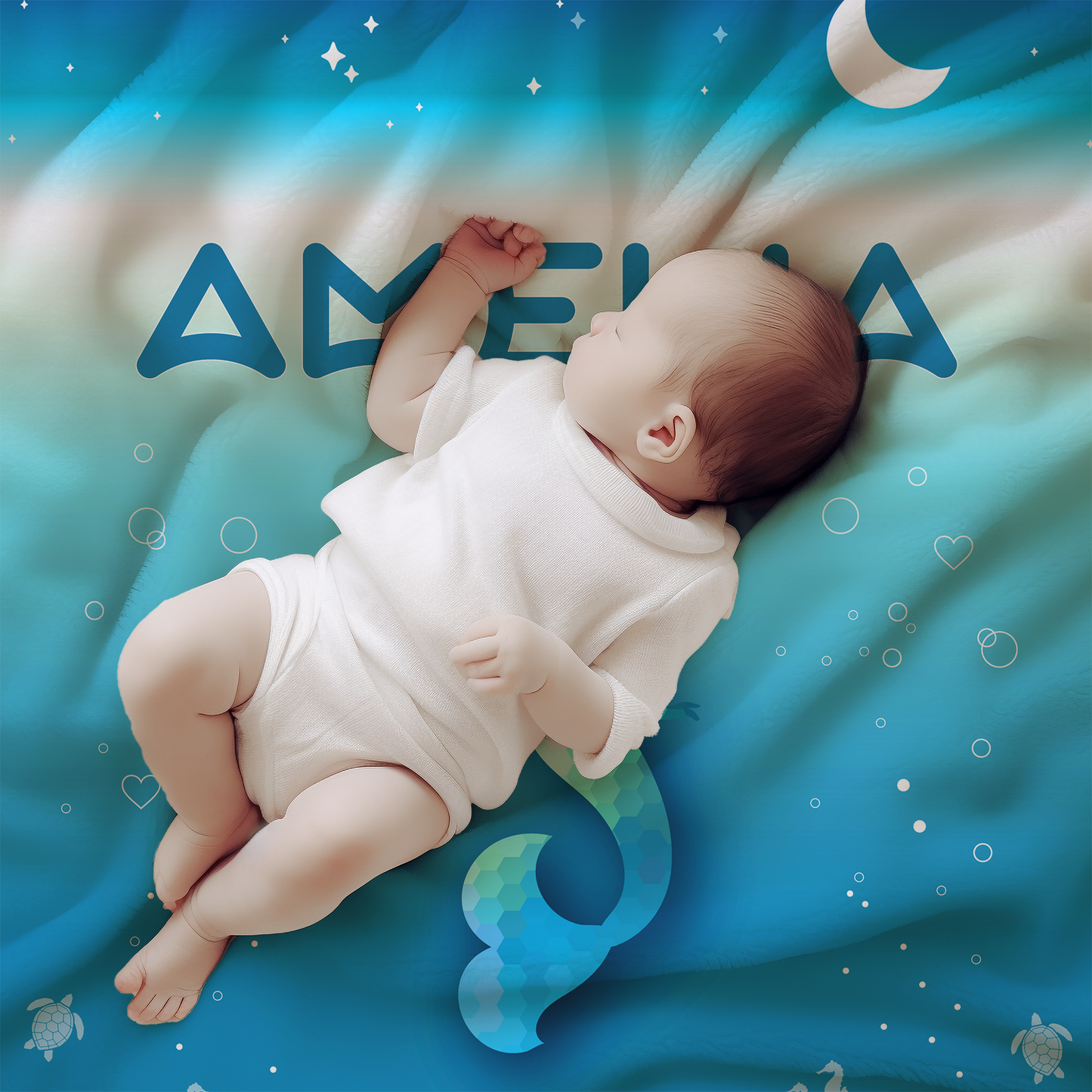 Type Blanket - Mermaid
