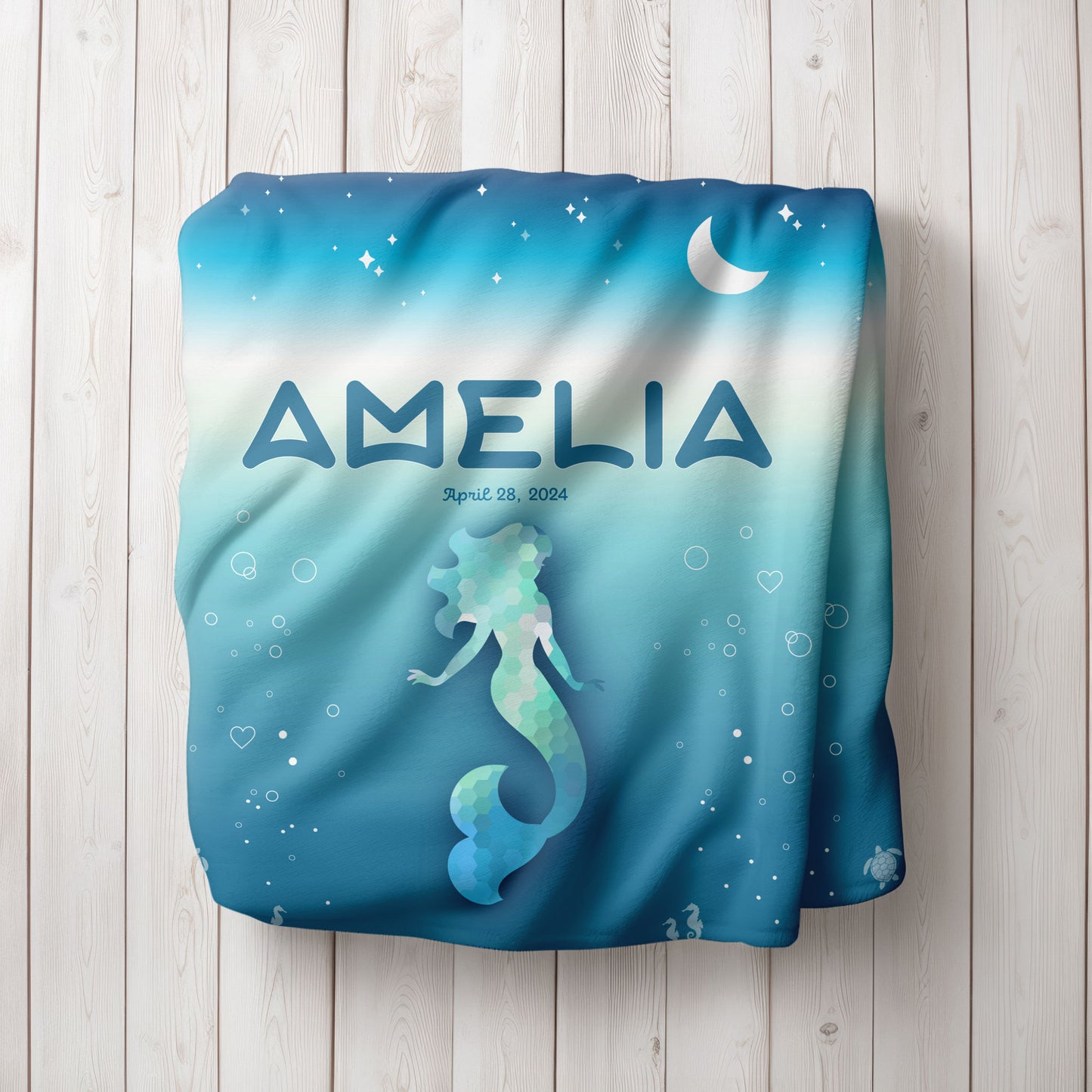 Type Blanket - Mermaid